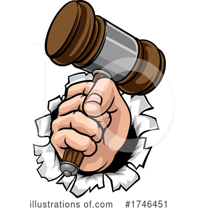 Judge Clipart #1746451 by AtStockIllustration