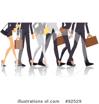 Businesswoman Clipart #92529 by BNP Design Studio