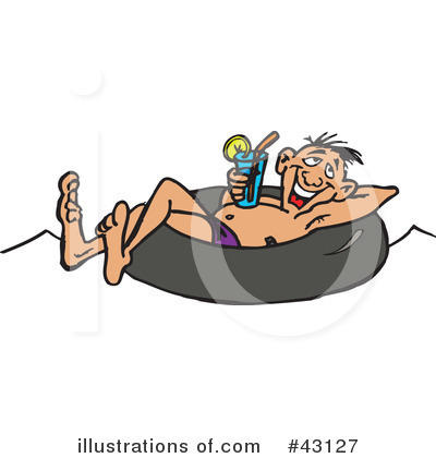 Royalty-Free (RF) Leisure Clipart Illustration by Dennis Holmes Designs - Stock Sample #43127
