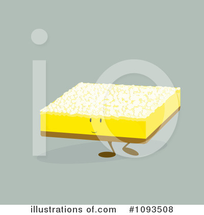 Royalty-Free (RF) Lemon Bar Clipart Illustration by Randomway - Stock Sample #1093508