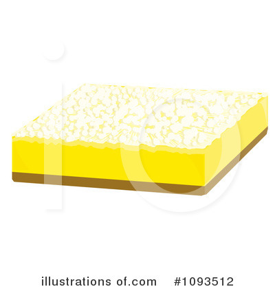Royalty-Free (RF) Lemon Bar Clipart Illustration by Randomway - Stock Sample #1093512