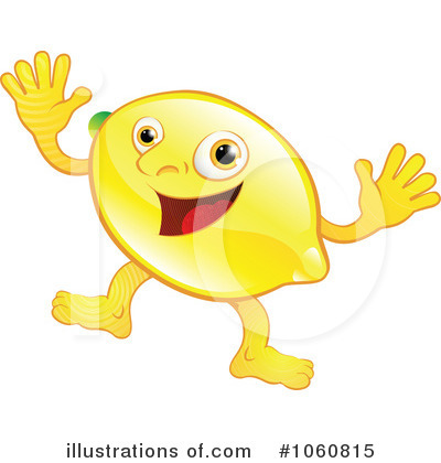 Fruit Characters Clipart #1060815 by AtStockIllustration