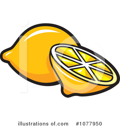 Royalty-Free (RF) Lemon Clipart Illustration by jtoons - Stock Sample #1077950