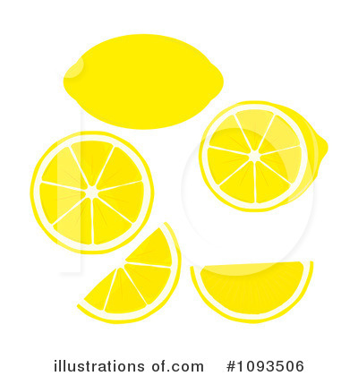 Royalty-Free (RF) Lemon Clipart Illustration by Randomway - Stock Sample #1093506