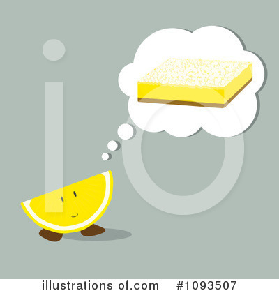 Royalty-Free (RF) Lemon Clipart Illustration by Randomway - Stock Sample #1093507