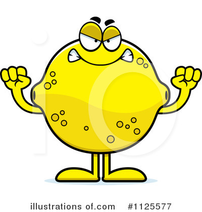 Royalty-Free (RF) Lemon Clipart Illustration by Cory Thoman - Stock Sample #1125577