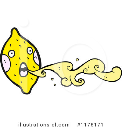 Royalty-Free (RF) Lemon Clipart Illustration by lineartestpilot - Stock Sample #1176171