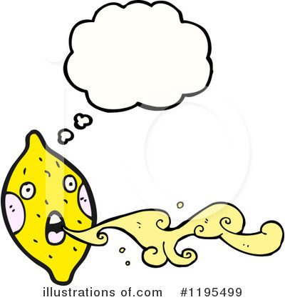 Royalty-Free (RF) Lemon Clipart Illustration by lineartestpilot - Stock Sample #1195499