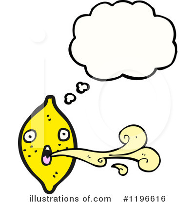 Royalty-Free (RF) Lemon Clipart Illustration by lineartestpilot - Stock Sample #1196616