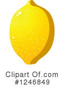 Lemon Clipart #1246849 by Vector Tradition SM