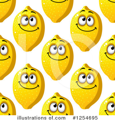 Royalty-Free (RF) Lemon Clipart Illustration by Vector Tradition SM - Stock Sample #1254695