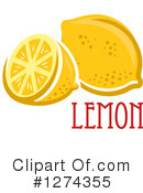 Lemon Clipart #1274355 by Vector Tradition SM