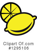 Lemon Clipart #1295106 by Vector Tradition SM