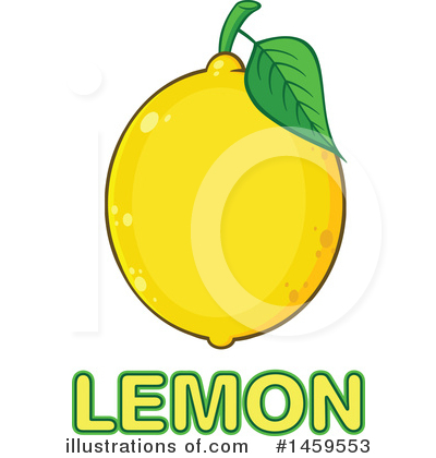 Royalty-Free (RF) Lemon Clipart Illustration by Hit Toon - Stock Sample #1459553