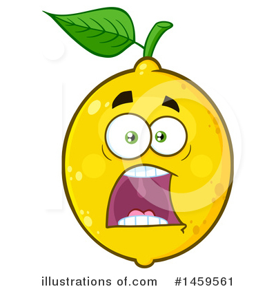 Royalty-Free (RF) Lemon Clipart Illustration by Hit Toon - Stock Sample #1459561