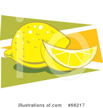 Royalty-Free (RF) Lemon Clipart Illustration by Prawny - Stock Sample #66217