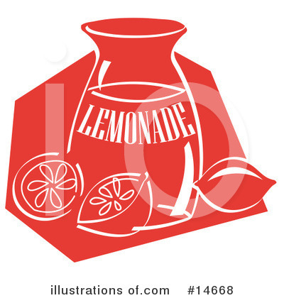 Royalty-Free (RF) Lemonade Clipart Illustration by Andy Nortnik - Stock Sample #14668