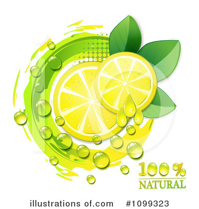 Royalty-Free (RF) Lemons Clipart Illustration by merlinul - Stock Sample #1099323