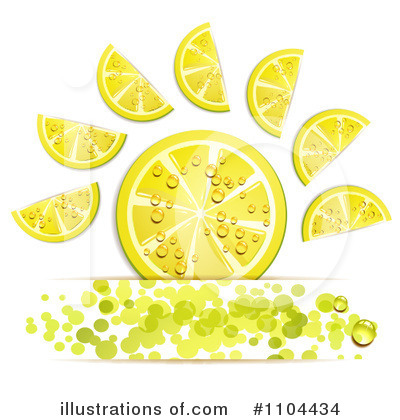 Royalty-Free (RF) Lemons Clipart Illustration by merlinul - Stock Sample #1104434