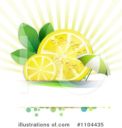 Royalty-Free (RF) Lemons Clipart Illustration by merlinul - Stock Sample #1104435