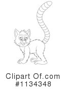 Lemur Clipart #1134348 by Alex Bannykh