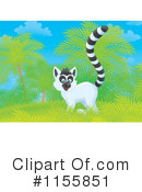 Lemur Clipart #1155851 by Alex Bannykh