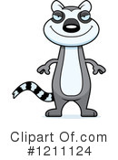 Lemur Clipart #1211124 by Cory Thoman
