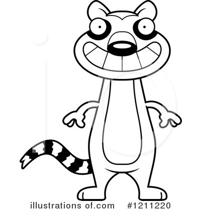 Royalty-Free (RF) Lemur Clipart Illustration by Cory Thoman - Stock Sample #1211220