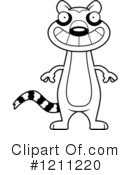 Lemur Clipart #1211220 by Cory Thoman