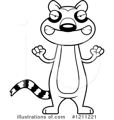 Royalty-Free (RF) Lemur Clipart Illustration by Cory Thoman - Stock Sample #1211221