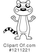 Lemur Clipart #1211221 by Cory Thoman