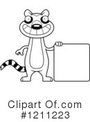 Lemur Clipart #1211223 by Cory Thoman
