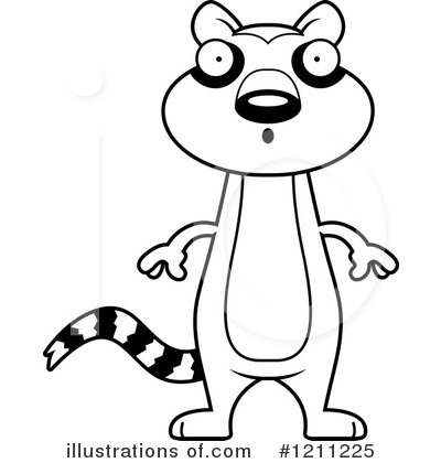 Royalty-Free (RF) Lemur Clipart Illustration by Cory Thoman - Stock Sample #1211225