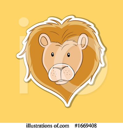 Royalty-Free (RF) Leo Clipart Illustration by cidepix - Stock Sample #1669408