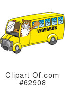 Leopard Character Clipart #62908 by Mascot Junction
