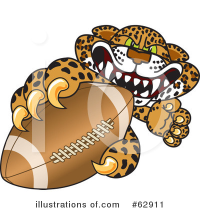 Football Clipart #62911 by Toons4Biz
