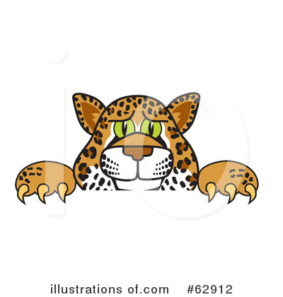 Royalty-Free (RF) Leopard Character Clipart Illustration by Mascot Junction - Stock Sample #62912