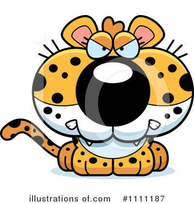 Royalty-Free (RF) Leopard Clipart Illustration by Cory Thoman - Stock Sample #1111187