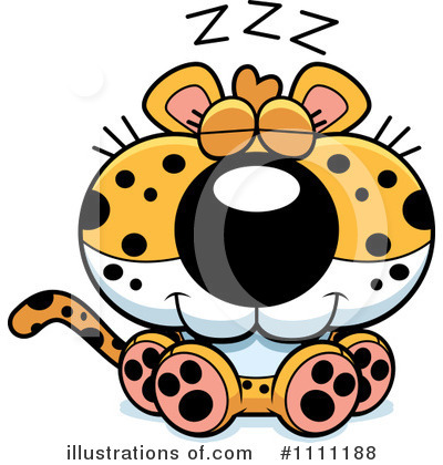 Royalty-Free (RF) Leopard Clipart Illustration by Cory Thoman - Stock Sample #1111188