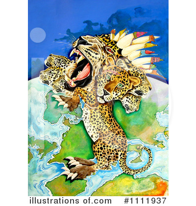 Royalty-Free (RF) Leopard Clipart Illustration by Prawny - Stock Sample #1111937