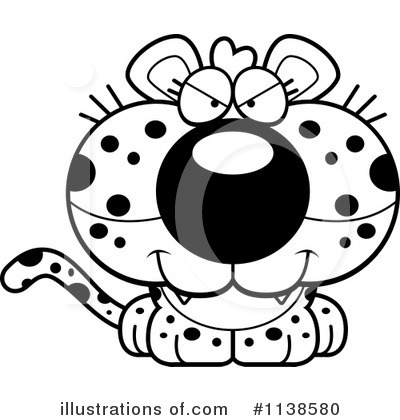 Royalty-Free (RF) Leopard Clipart Illustration by Cory Thoman - Stock Sample #1138580