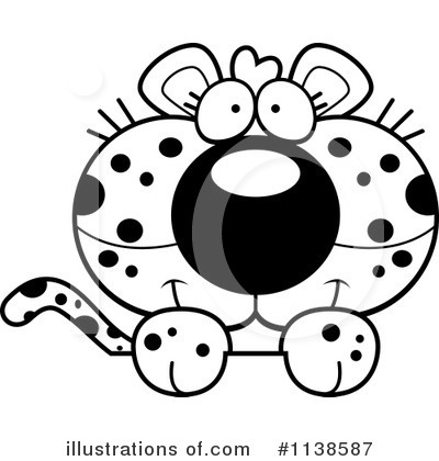 Royalty-Free (RF) Leopard Clipart Illustration by Cory Thoman - Stock Sample #1138587