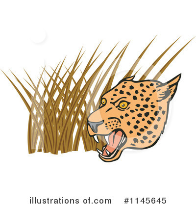Royalty-Free (RF) Leopard Clipart Illustration by patrimonio - Stock Sample #1145645