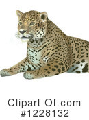Leopard Clipart #1228132 by dero