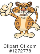 Leopard Clipart #1272778 by Dennis Holmes Designs