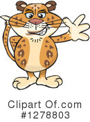 Leopard Clipart #1278803 by Dennis Holmes Designs