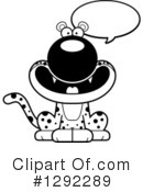Leopard Clipart #1292289 by Cory Thoman