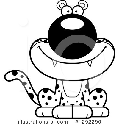 Royalty-Free (RF) Leopard Clipart Illustration by Cory Thoman - Stock Sample #1292290