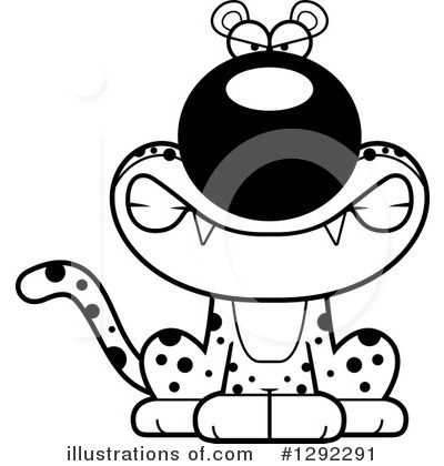Royalty-Free (RF) Leopard Clipart Illustration by Cory Thoman - Stock Sample #1292291