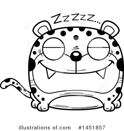 Royalty-Free (RF) Leopard Clipart Illustration by Cory Thoman - Stock Sample #1451857